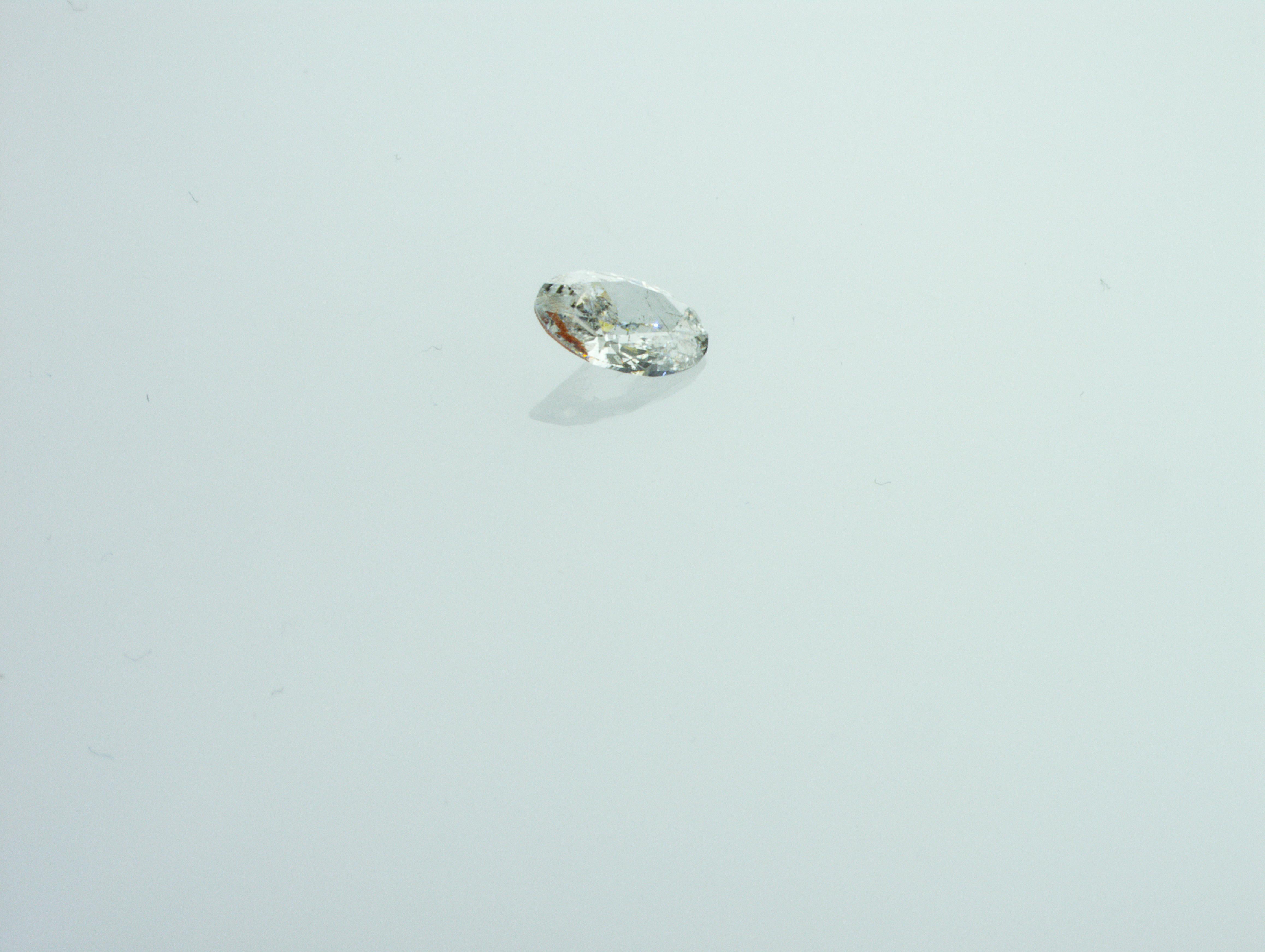 Oval Cut HRDAntwerp certified 1.13 Oval Natural Diamond For Sale