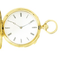 Hri Sordet & Fils Genève. A Gold Quarter Repeater Hunter C1860