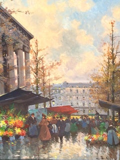 “Flower Market, Paris”