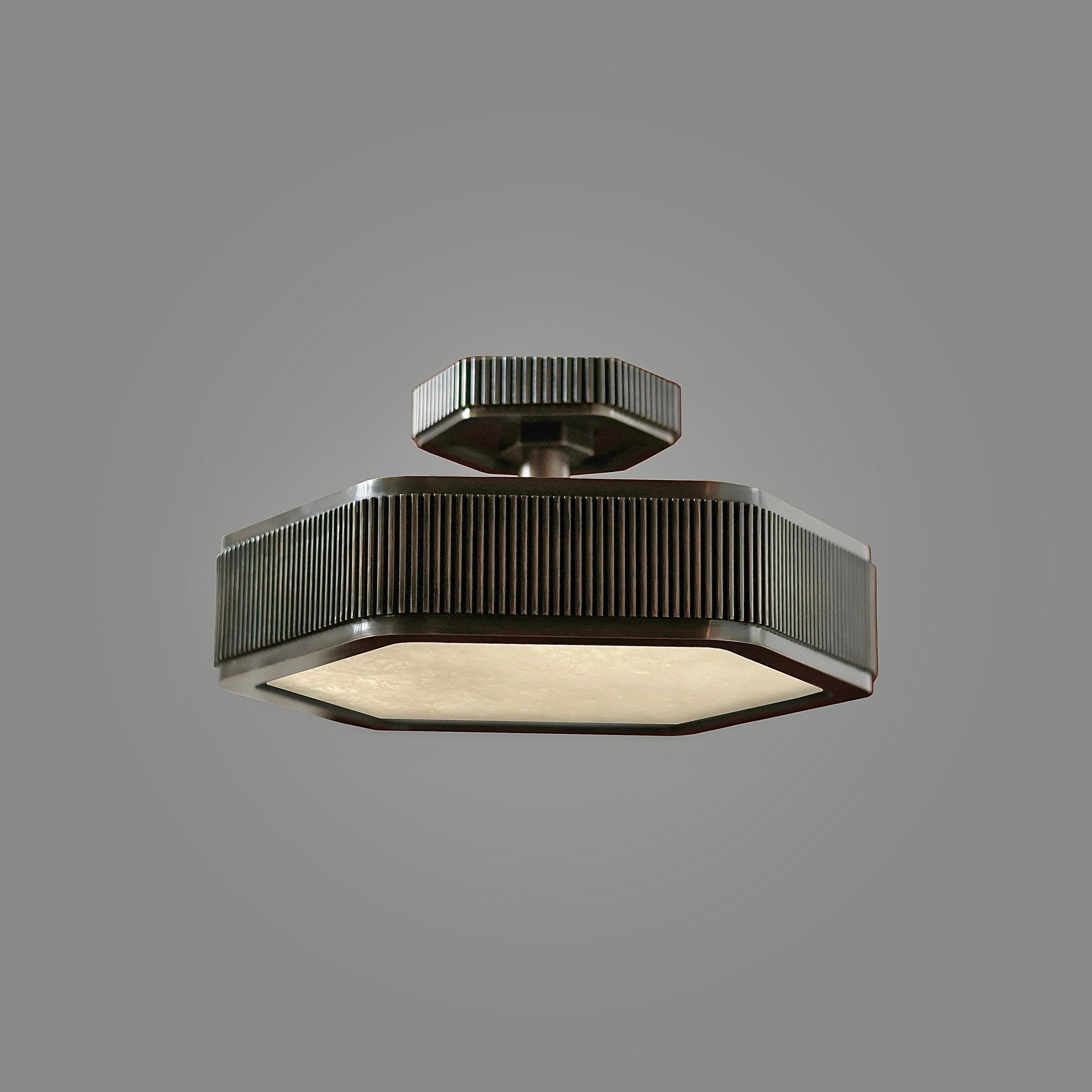Cristal de roche BSH12 semi encastré par Phoenix en vente