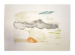 Abstract Composition - Original Etching by Hsiao Chin - 1977
