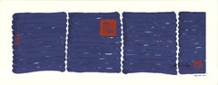 Hsiao Chin 'Untitled (Blue)'- Lithograph