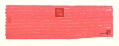 Hsiao Chin „Ohne Titel (Rot)“- Lithographie