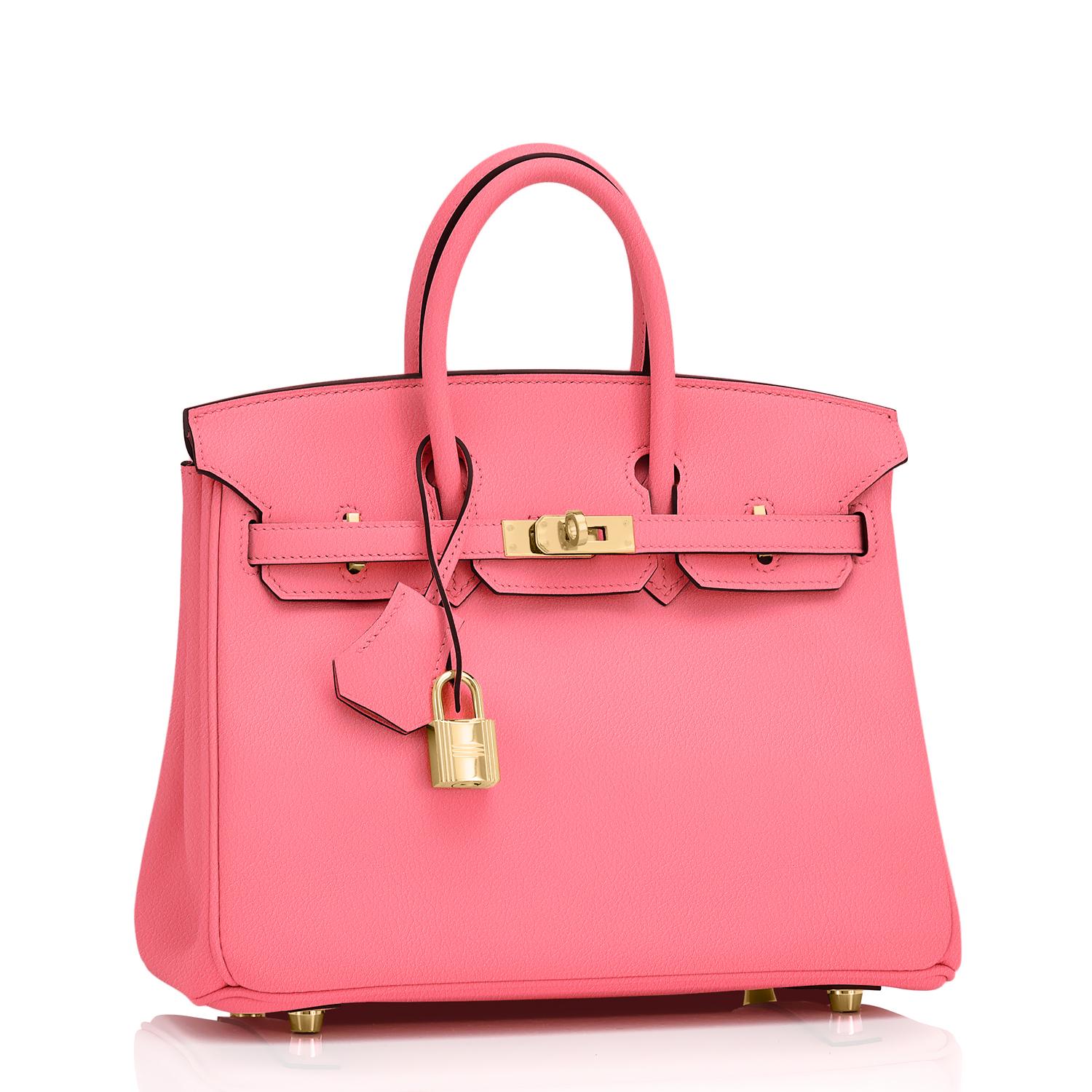 HSS Hermes Birkin 25 Rose Azalee Lime Pink VIP Order Bag Exclusive  3