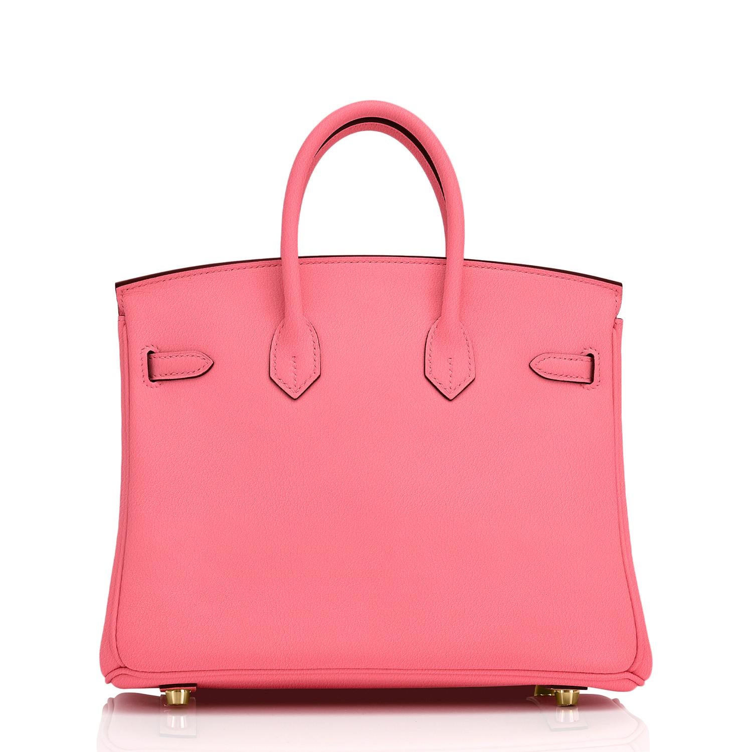 HSS Hermes Birkin 25 Rose Azalee Lime Pink VIP Order Bag Exclusive  2