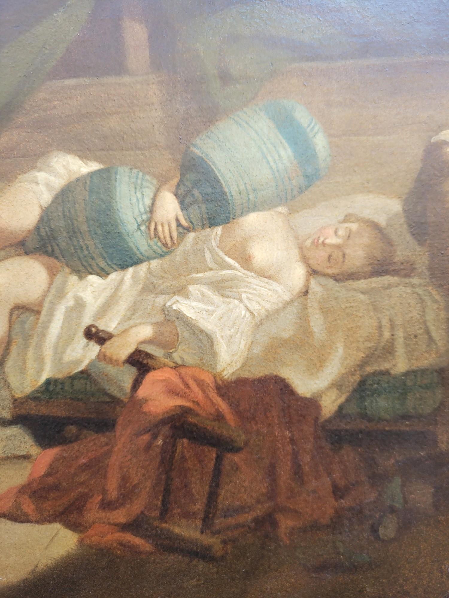 Hst erotisches Thema, gerahmt, 19. Jahrhundert im Angebot 7
