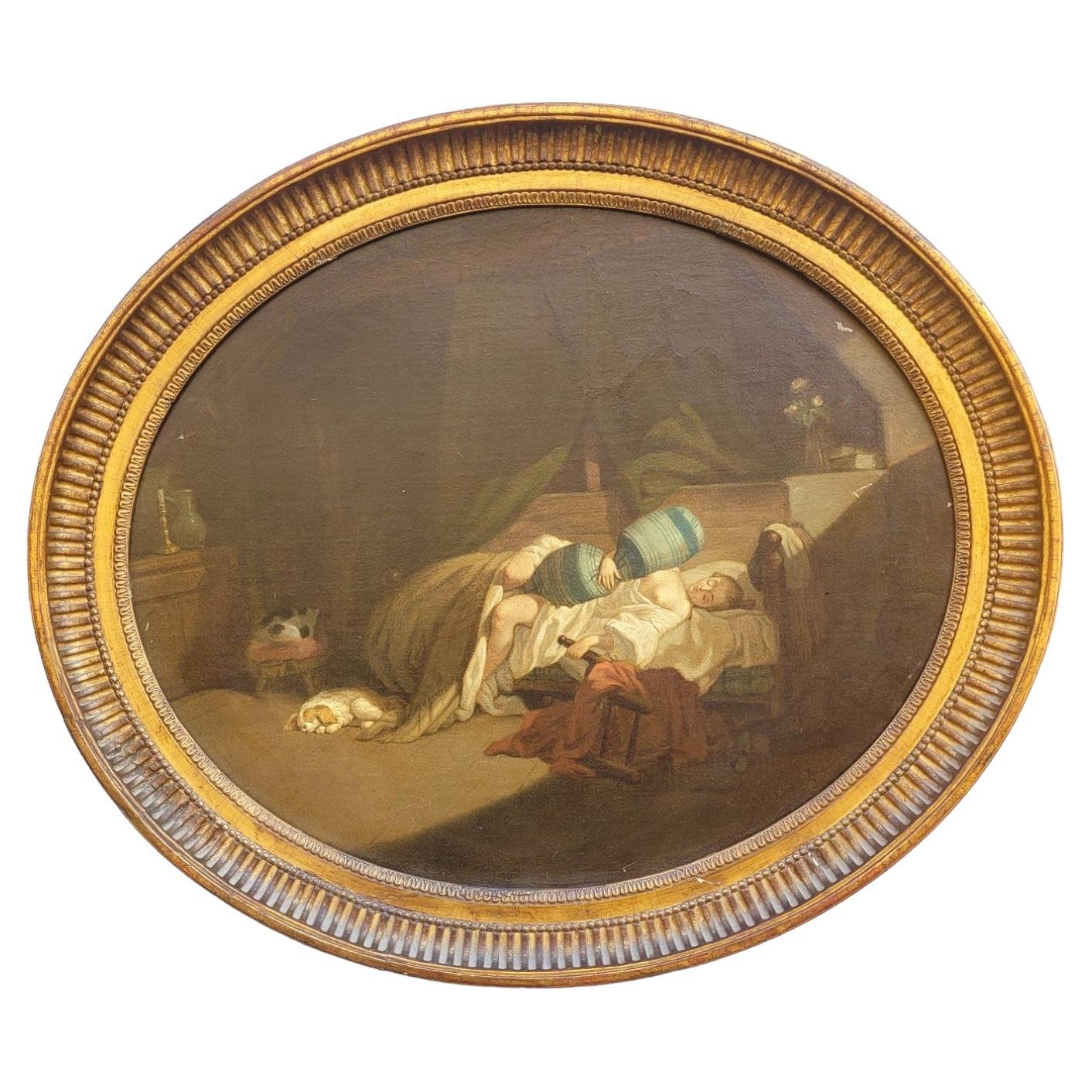 Soggetto erotico, incorniciato, XIX secolo