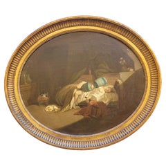 Soggetto erotico, incorniciato, XIX secolo