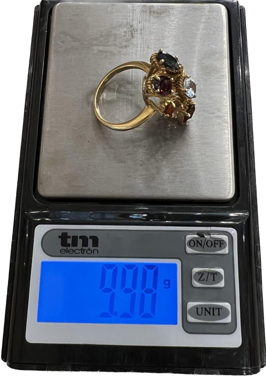 H.STERN Citrin Rubelit Amethyst Peridot Indicolit Granat Aquamarin Ring im Angebot 5