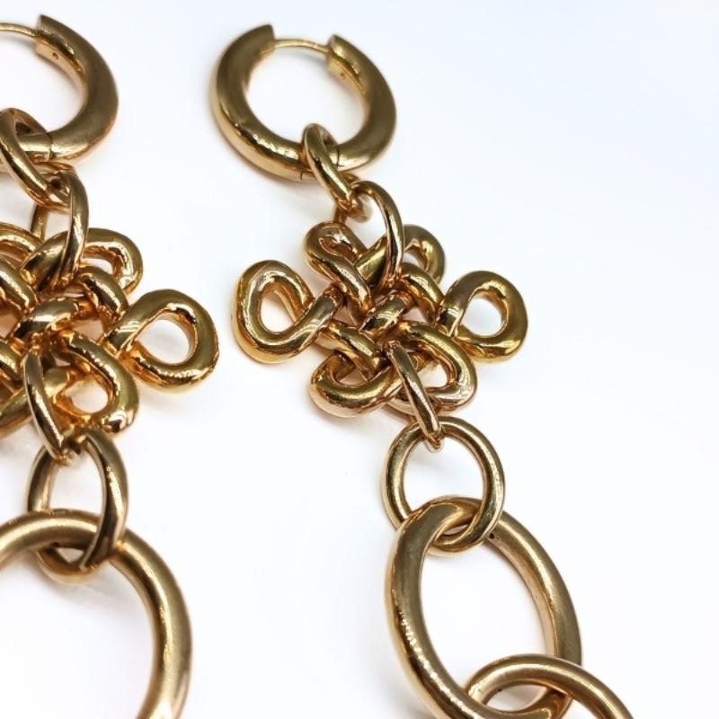 H.Stern Gold earrings by Diane Von Fürstenberf 4