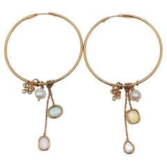 H.Stern Noble Gold Hoop earrings by Diane Von Fürstenberg