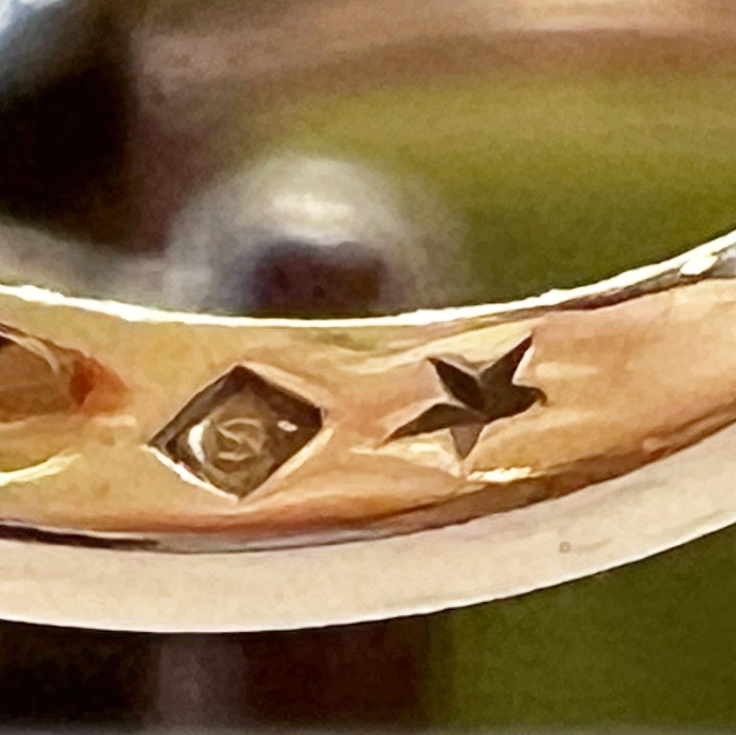Brilliant Cut H.STERN Stars Fancy Diamond Gold Ring 