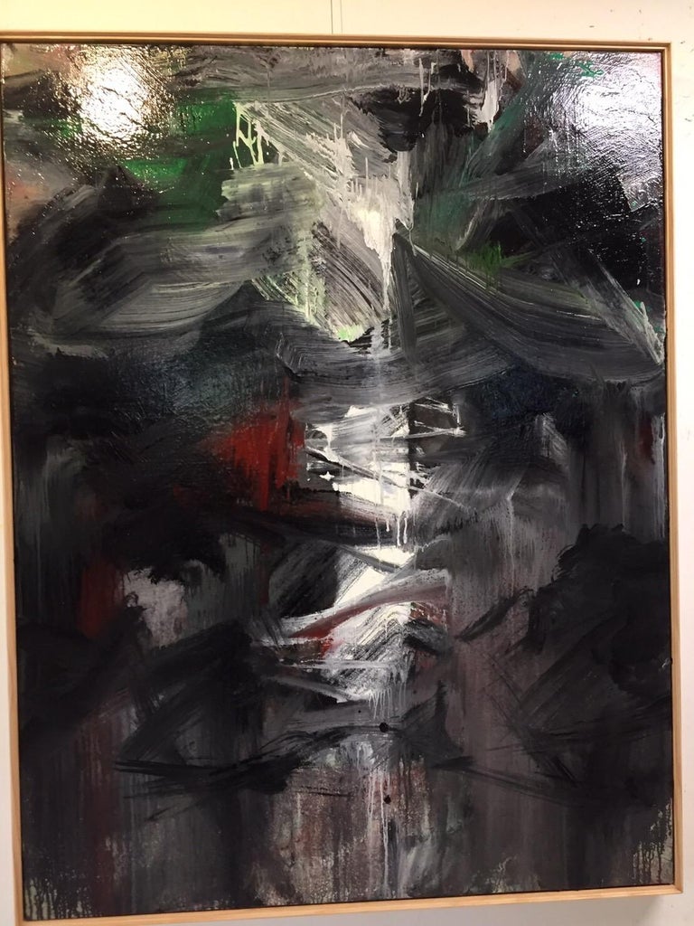Hsu Tung Lung - Memory Landscape no111 Oil Absrtact Painting, 2022 For ...