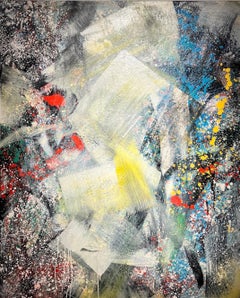 Paesaggio della memoria n. 121, Pittura a olio senza contatto, 2023