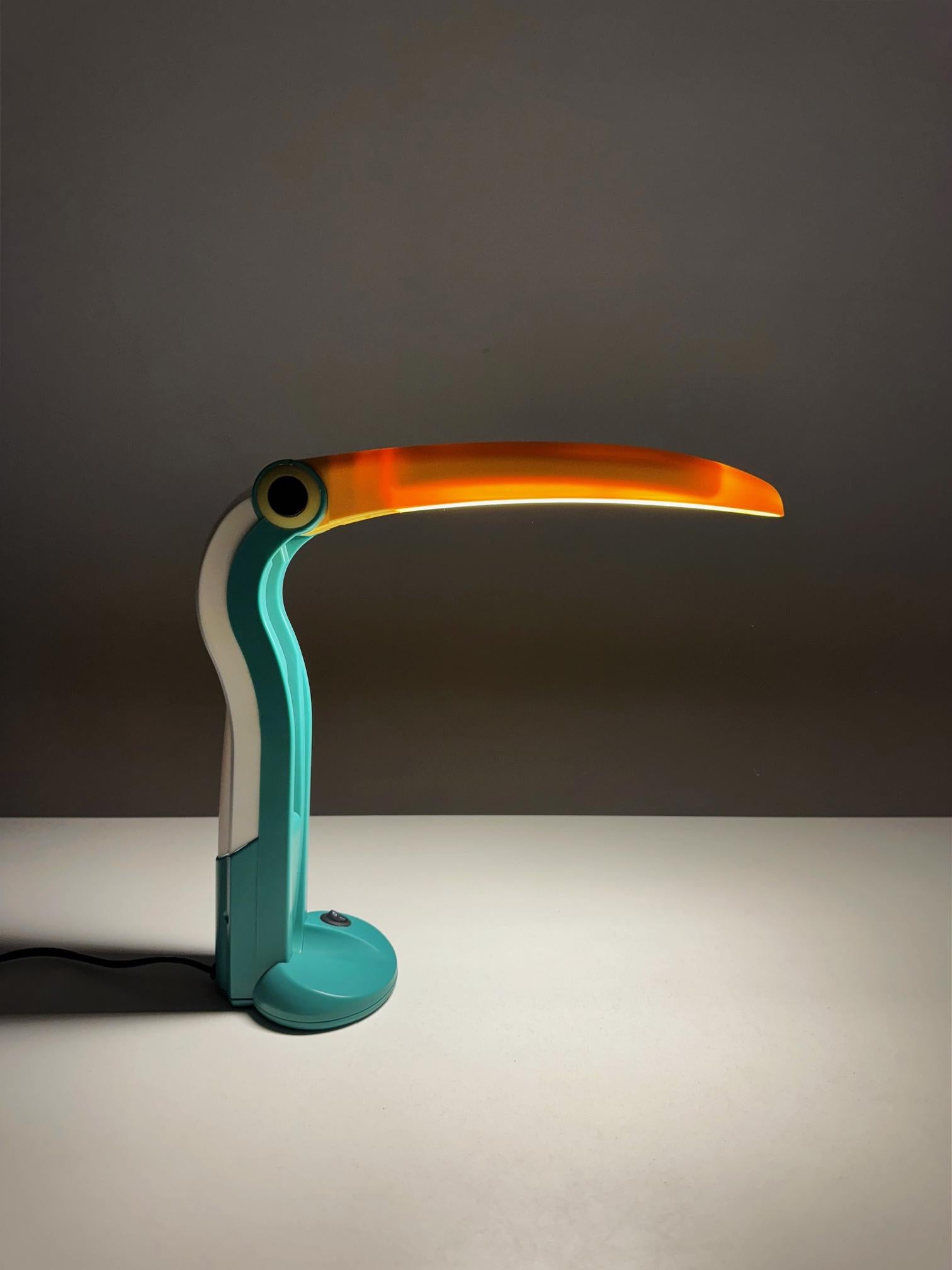 H.T. Huang Toucan Lamp for Huanglite – Yellow & Green 2