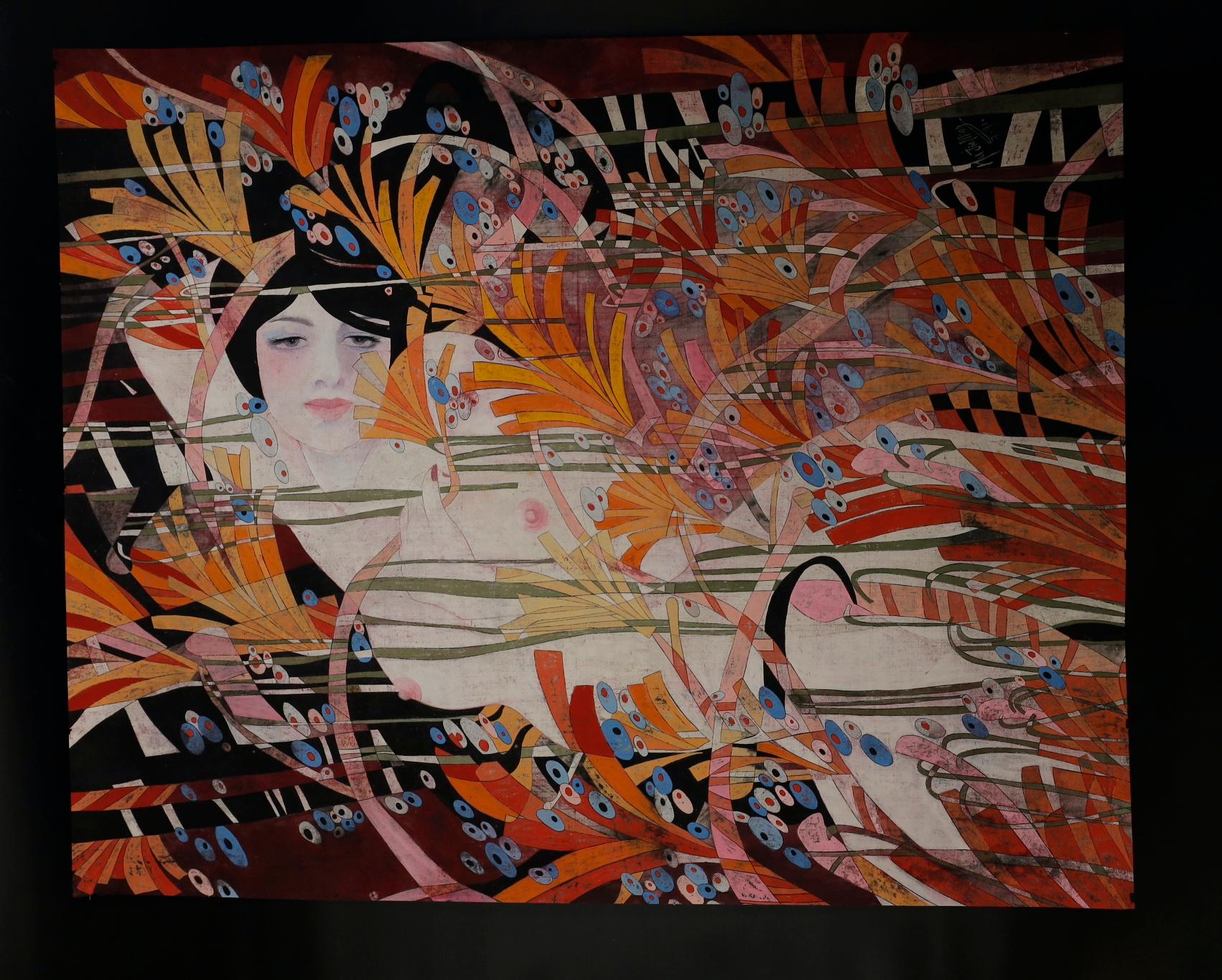Der Gegenstand ist ein frühes Kunstwerk des chinesischen Künstlers Hu Jieming.
Hu Jiemings bahnbrechendes Kunstwerk, das kürzlich bei einer Christie's-Auktion für 3500 Pfund Sterling versteigert wurde, zeigt seinen innovativen Ansatz in der
