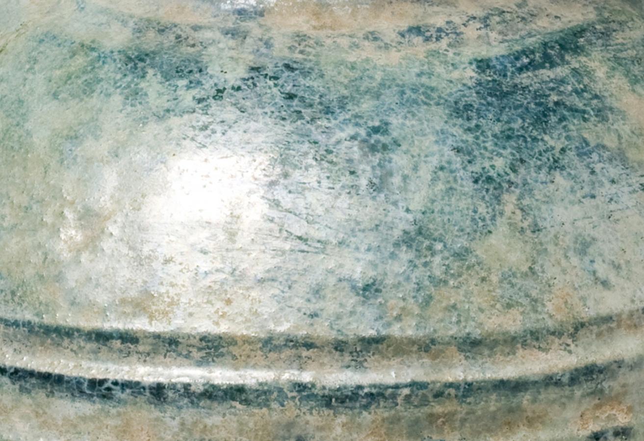 Hu Shape Green-Glazed Vase, Han Dynasty(206 BC - 220 AD) For Sale 1