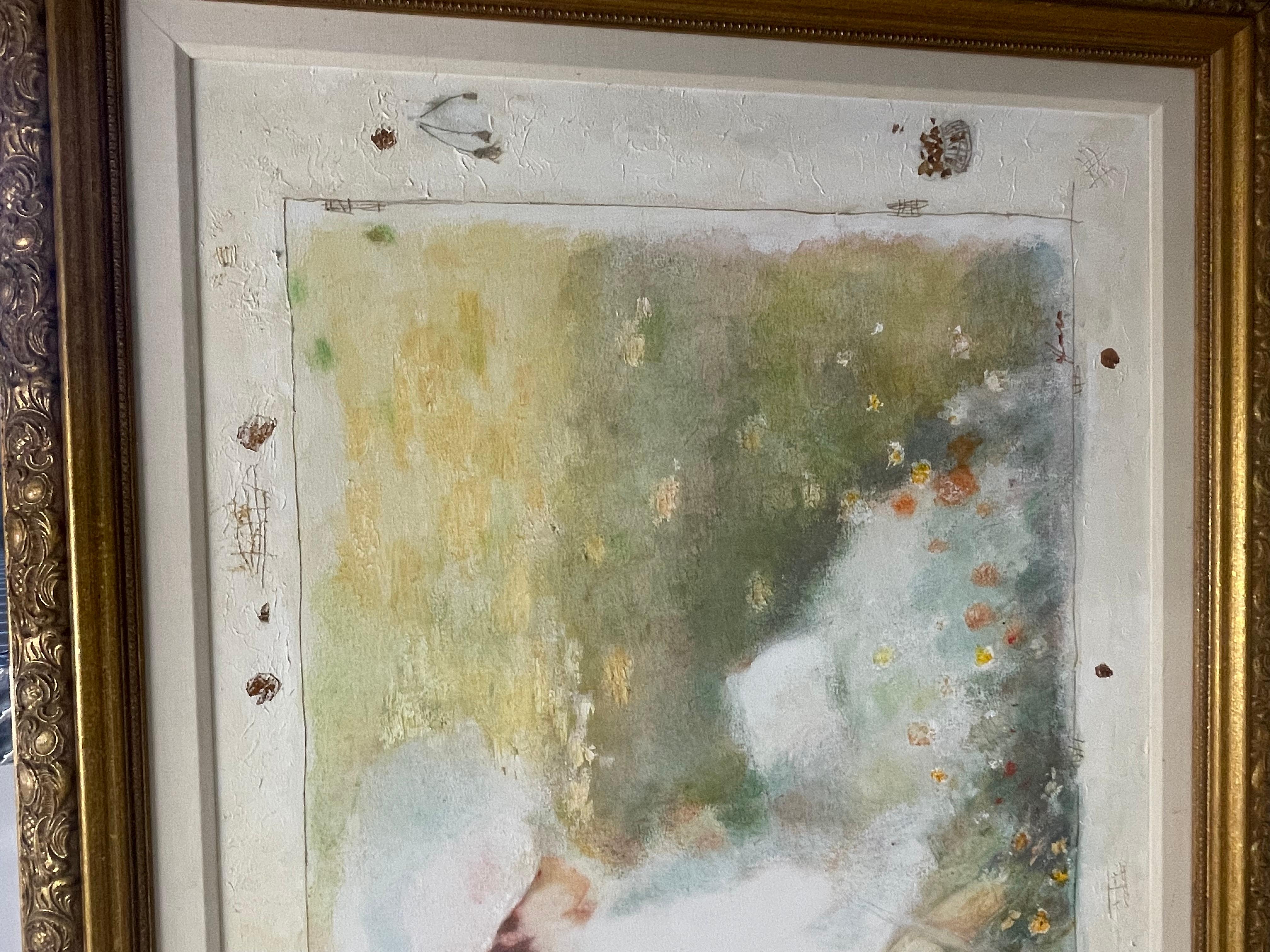 Questo è un dipinto a olio su tela originale di Hua Chen, firmato come grande ritratto femminile. Misure 60x47. In ottima forma. L'acquirente deve pagare tutte le spese di spedizione 
