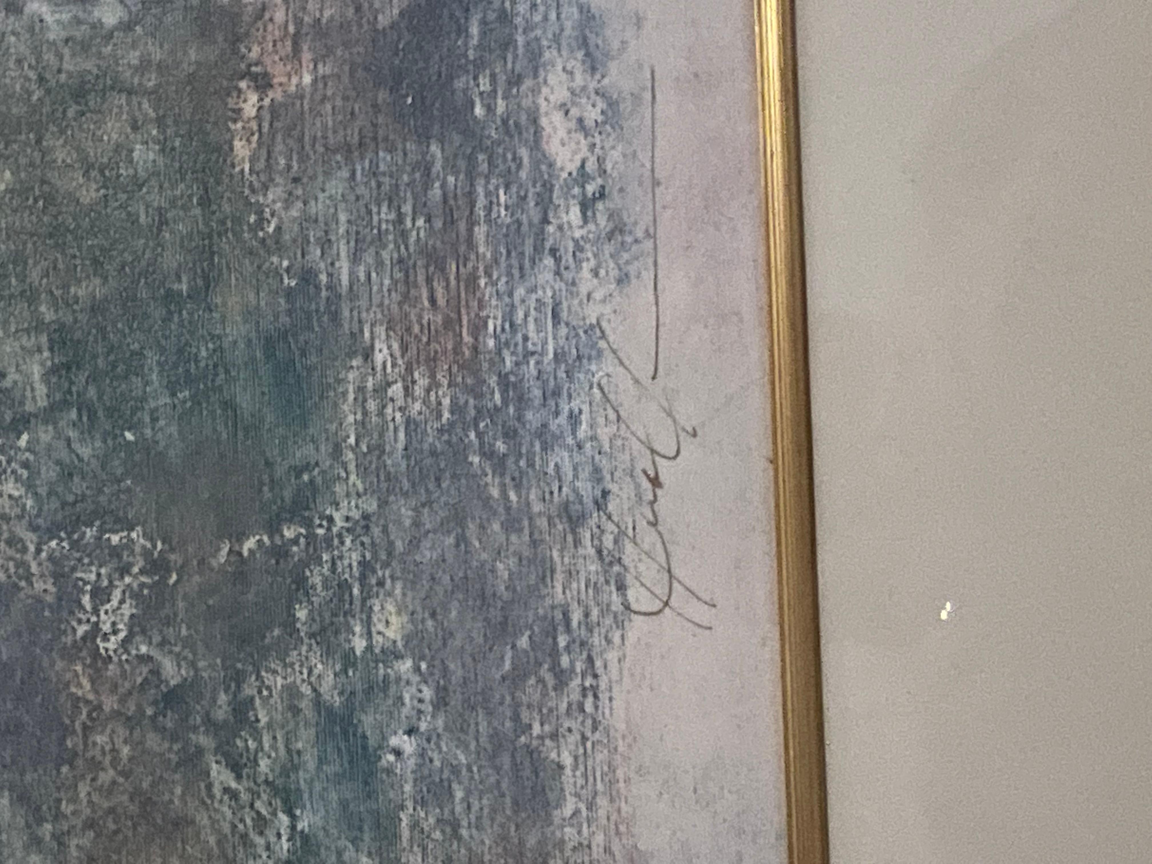 Dies ist eine signierte und nummerierte Lithographie von Hua Chen. Der Condit ist gut. Maße 56x45. Käufer muss genaue Versandkosten wegen der Größe bezahlen