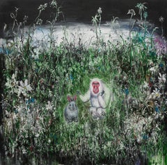 Chinesische zeitgenössische Kunst von Hua Qing –  A Mystisches Paradies