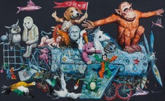 Chinese Contemporary Art by Hua Qing - Human Fairy Tale, Sharingism
