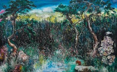 Chinese Contemporary Art by Hua Qing - My Hometown