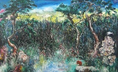 Chinese Contemporary Art by Hua Qing - My Hometown