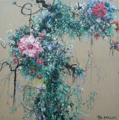 Chinese Contemporary Art by Hua Qing - Plant Line Study