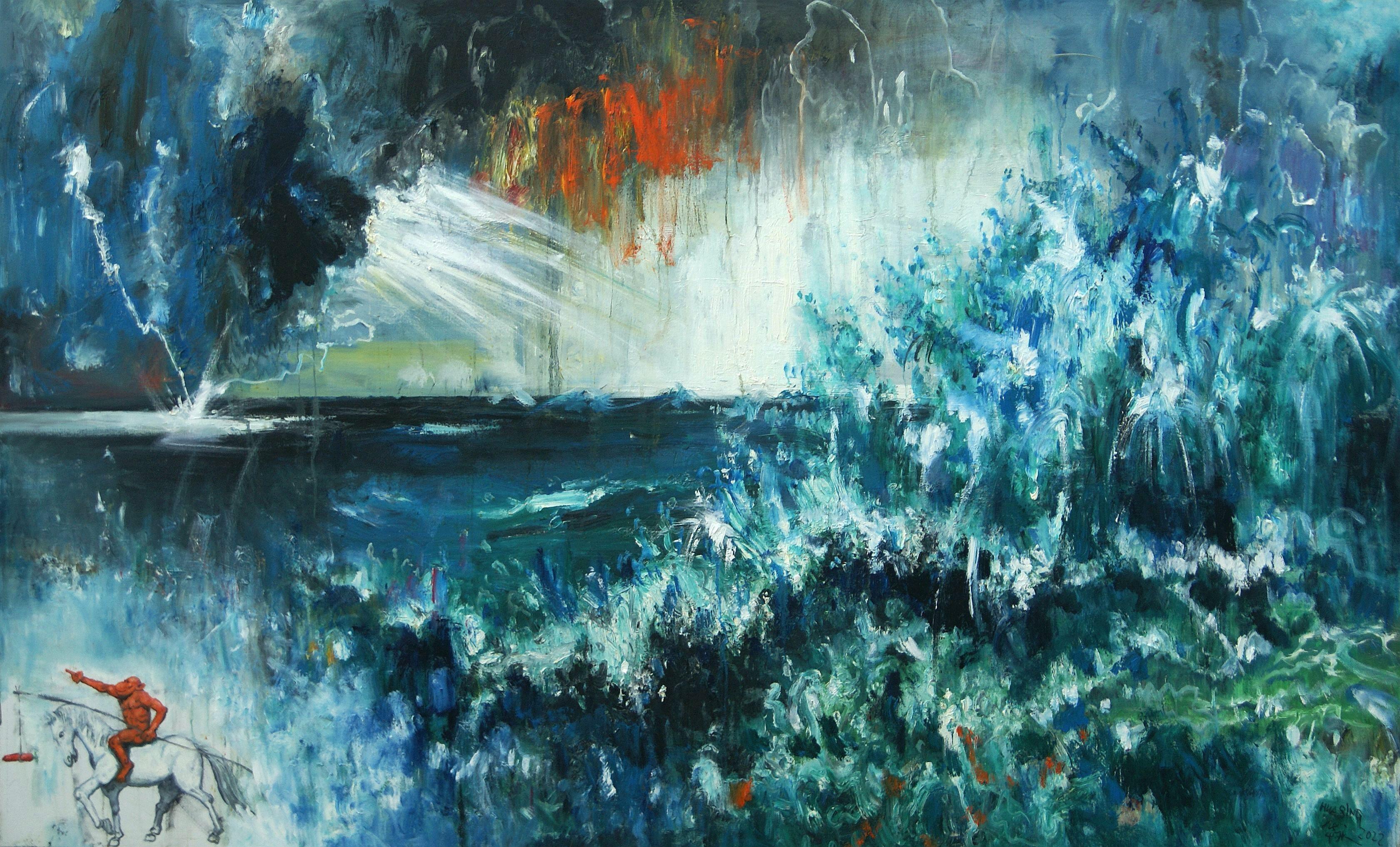Chinese Contemporary Art by Hua Qing - Promise