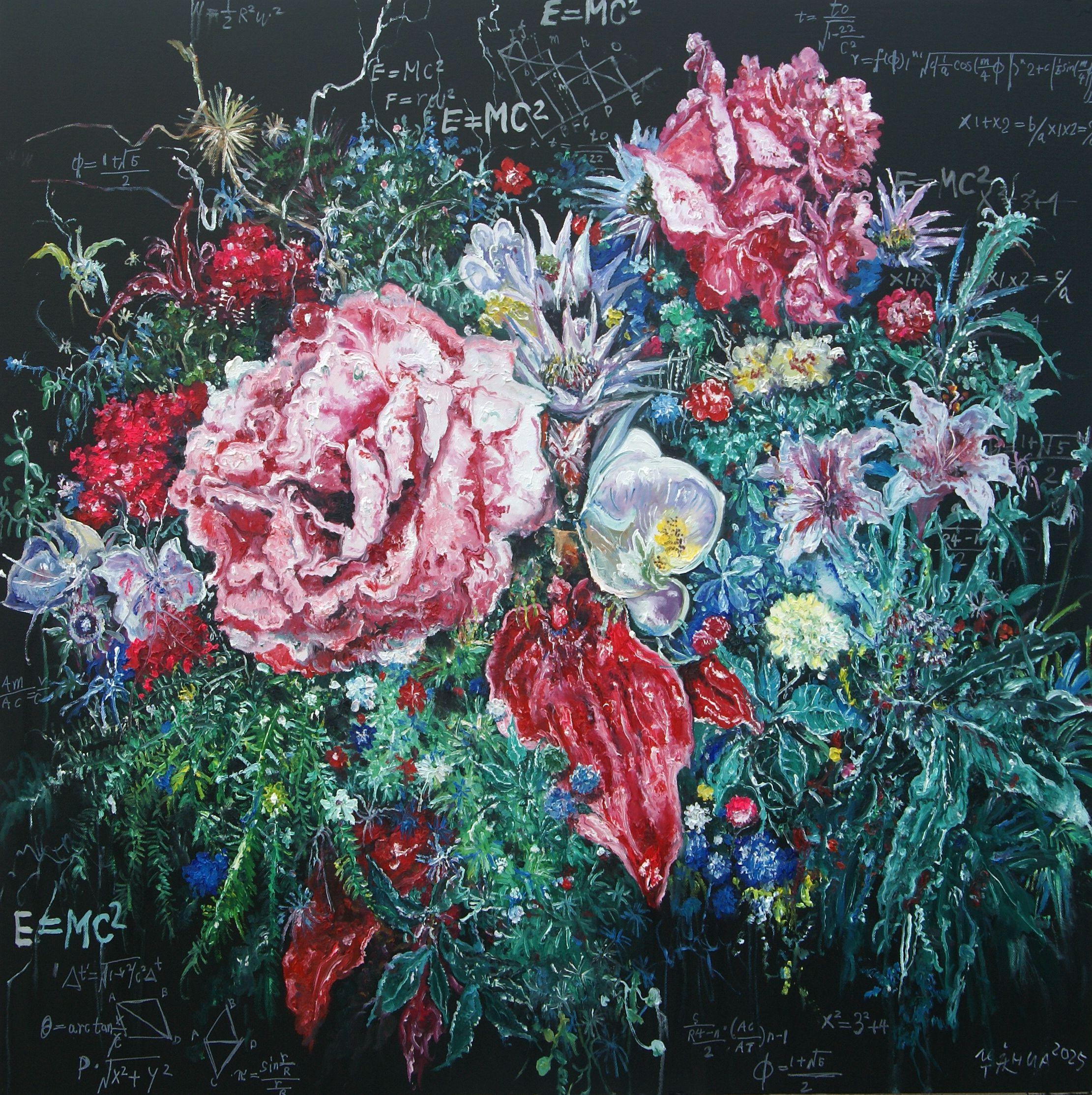 Chinese Contemporary Art by Hua Qing - The Natural Laws of Flowers