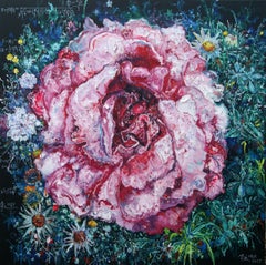 Art contemporain chinois par Hua Qing - L'univers est une fleur géante
