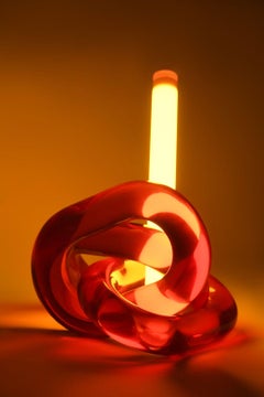 Hua Wang, 'Tangled Love - Ruby, ' Epoxy Resin Table Lamp, Limited Edition