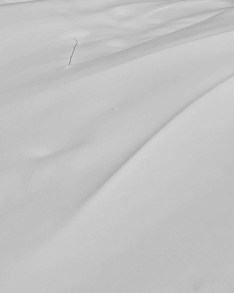 Huachao Sun - Characters of Snow #8 - Abraham Lake, Alberta - black and