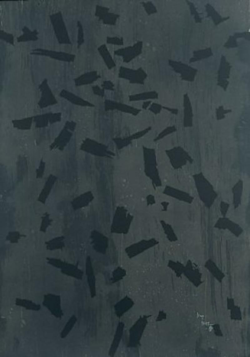 Huai-Qing Wang Abstract Print - Another Space