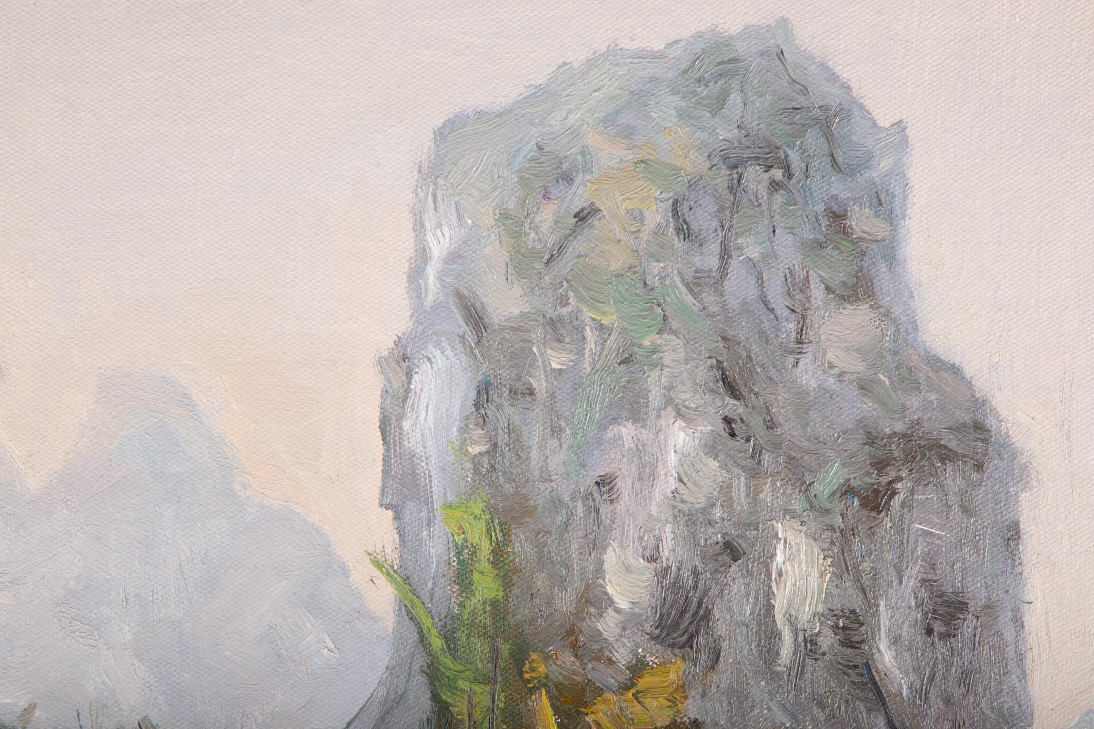 Hualin Li Arte contemporanea Olio su tela originale 