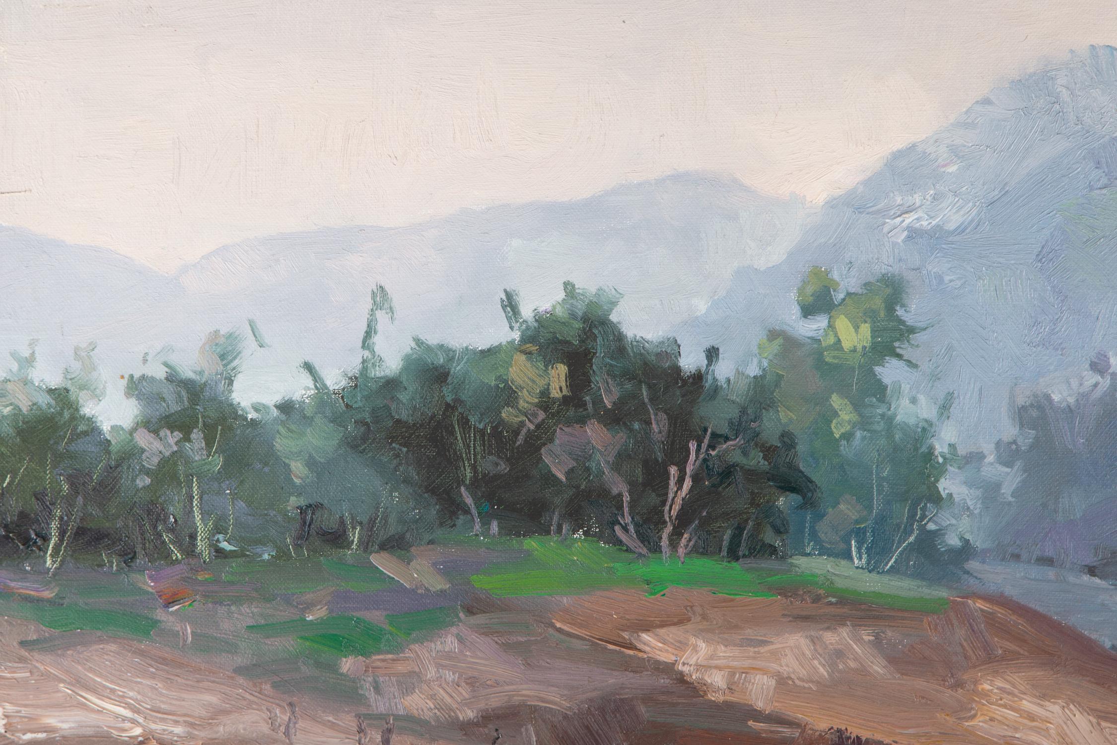 Hualin Li Arte Contemporáneo Óleo Original Sobre Lienzo 