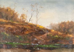 Peinture à l'huile originale Hualin Li - Art contemporain - « Autumn Countryside 2 »