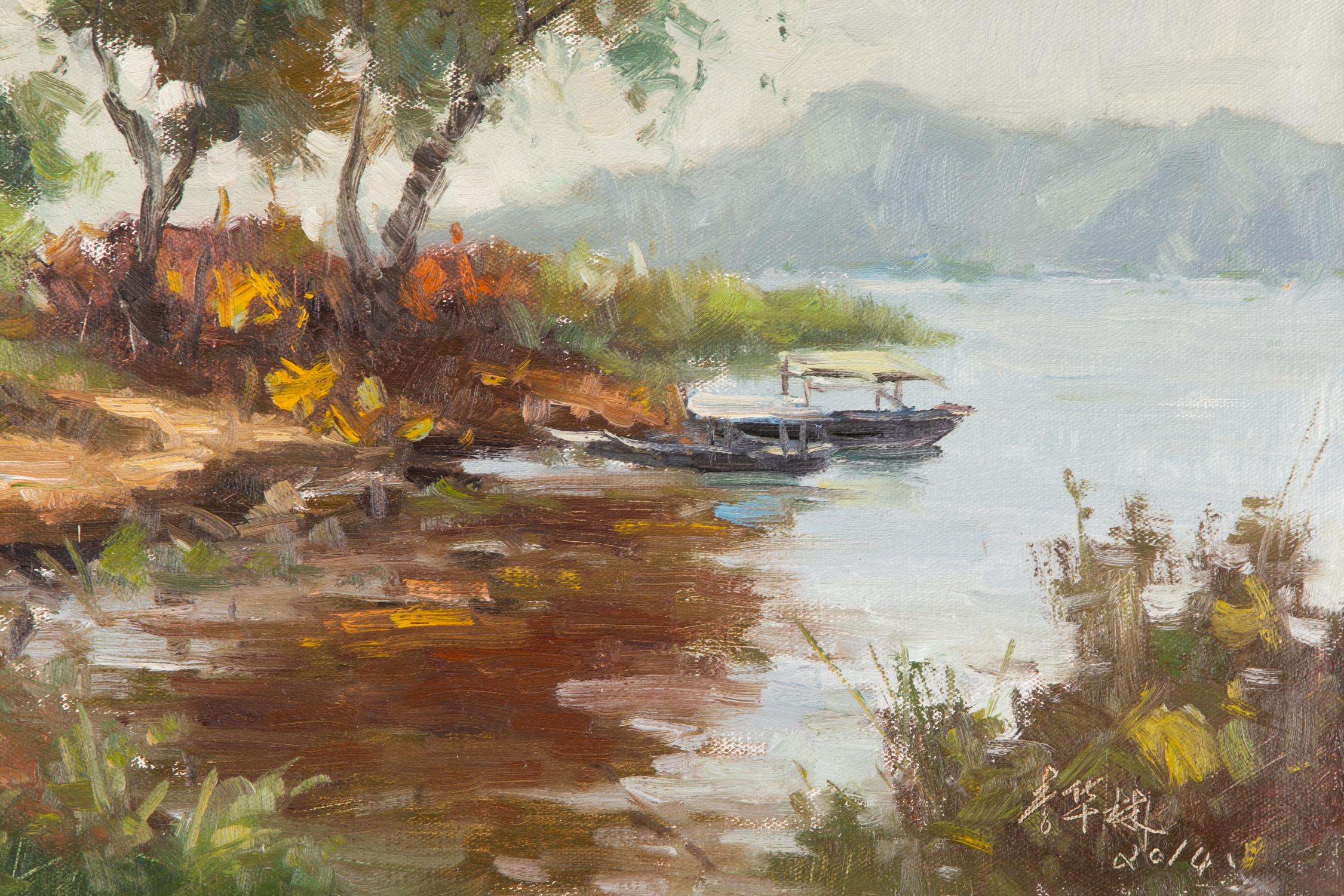 Hualin Li Arte Contemporanea Pittura ad olio originale 