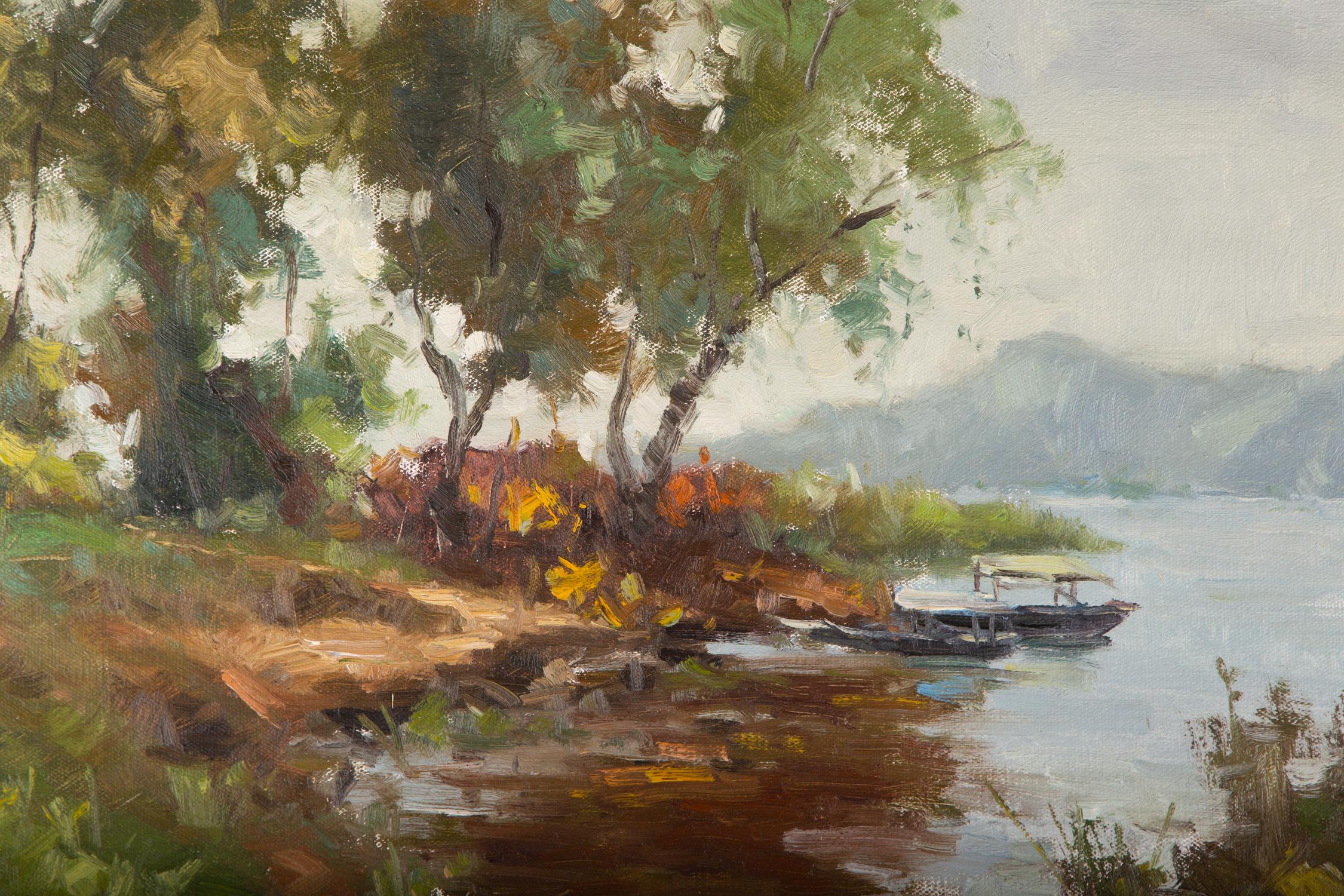 Hualin Li Arte Contemporanea Pittura ad olio originale 