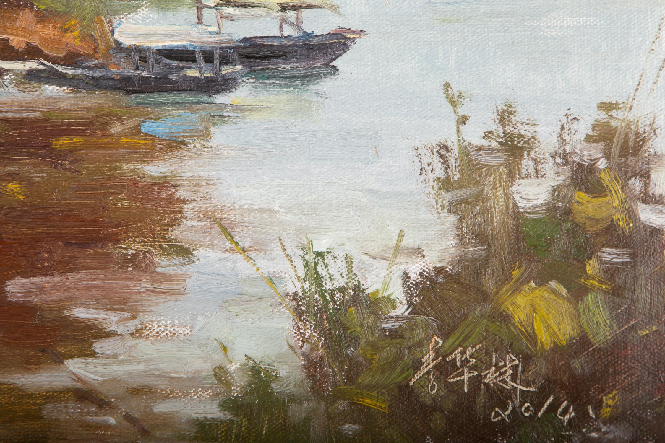 Hualin Li Arte Contemporanea Pittura ad olio originale 