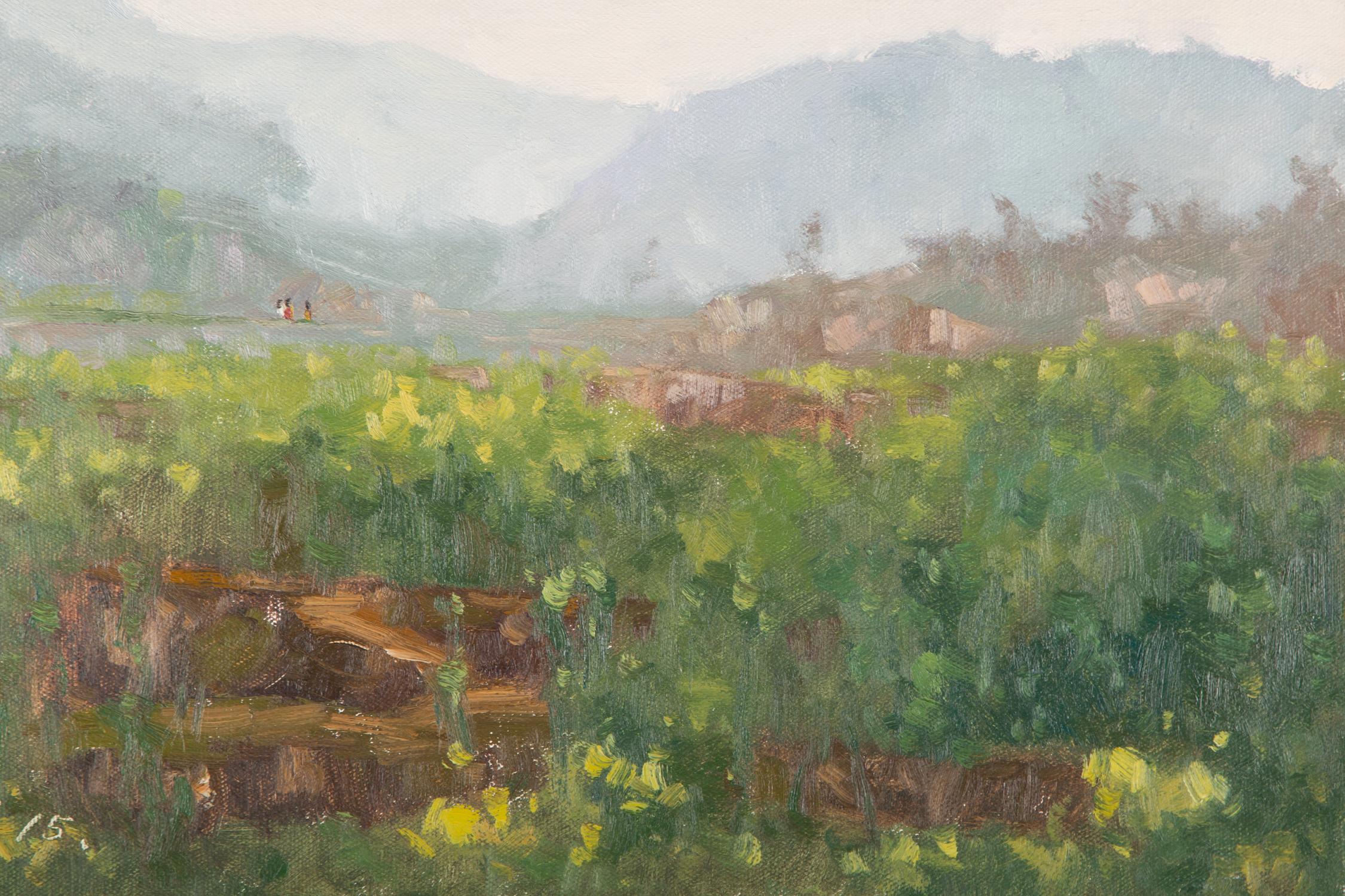 Hualin Li Landscape Original Oil Painting 
