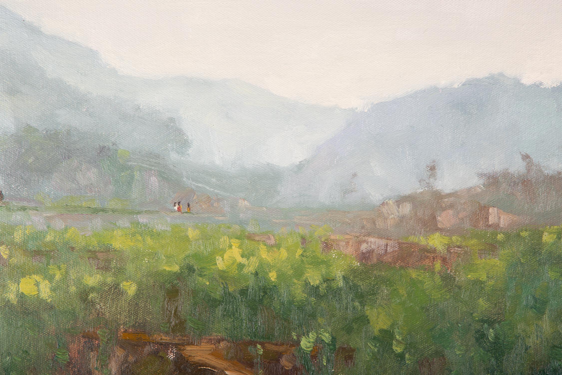 Hualin Li Landscape Original Oil Painting 
