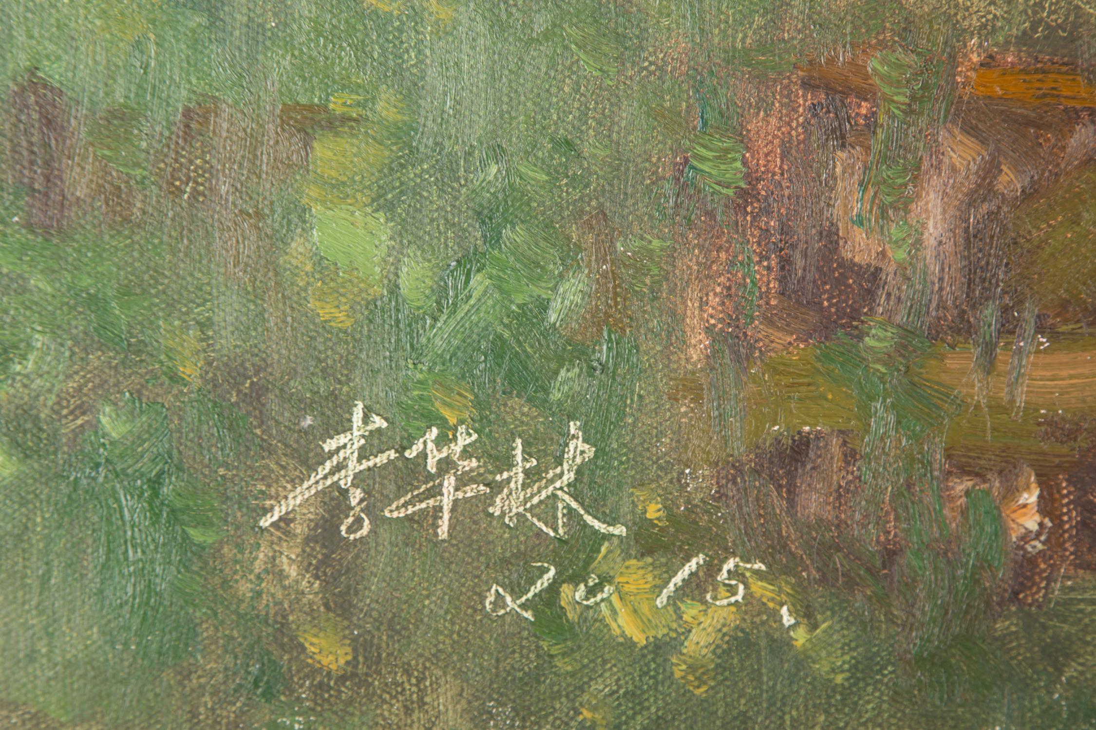 Hualin Li Landscape Original Oil Painting 