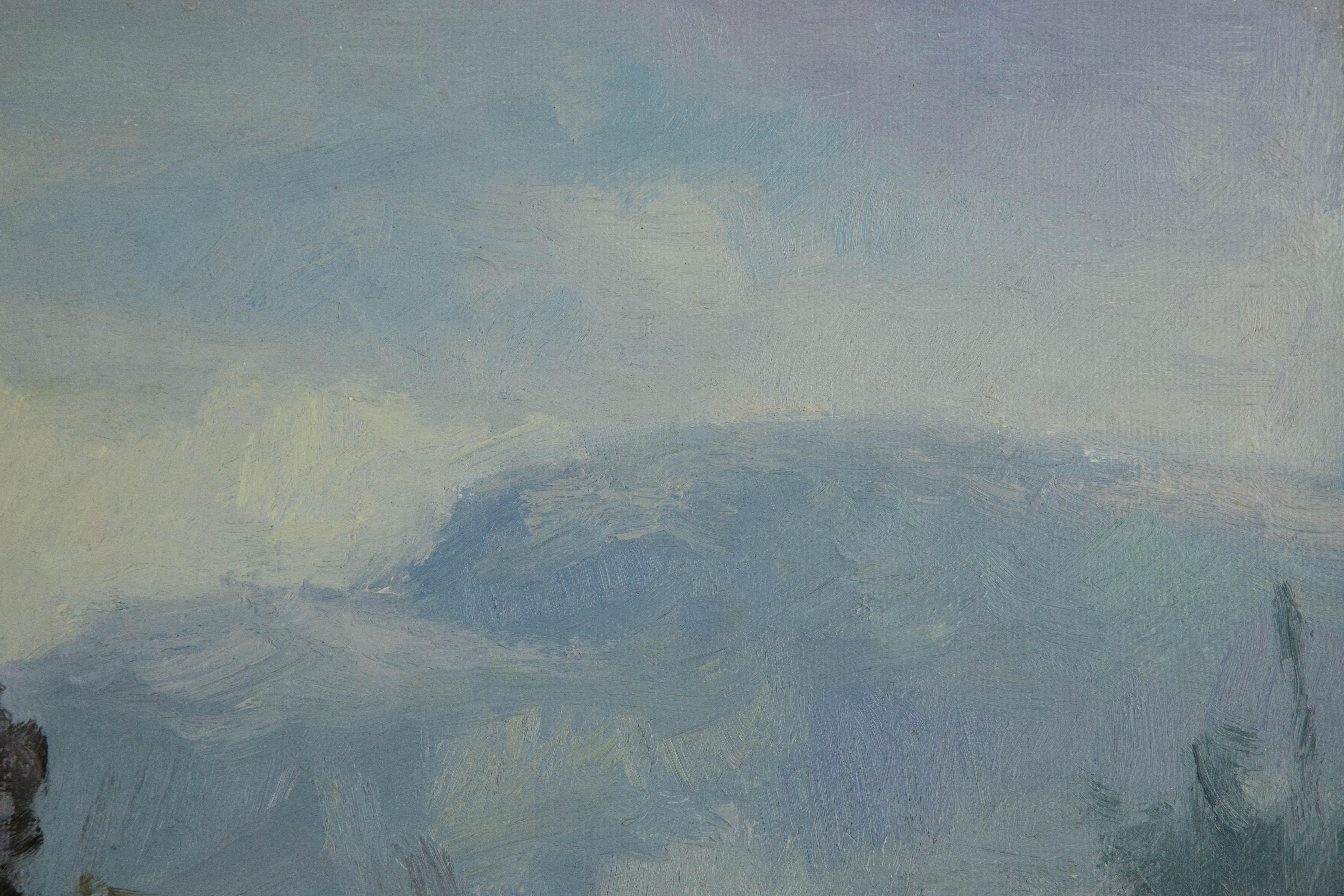 Hualing Li Impressionista Olio originale su tela 