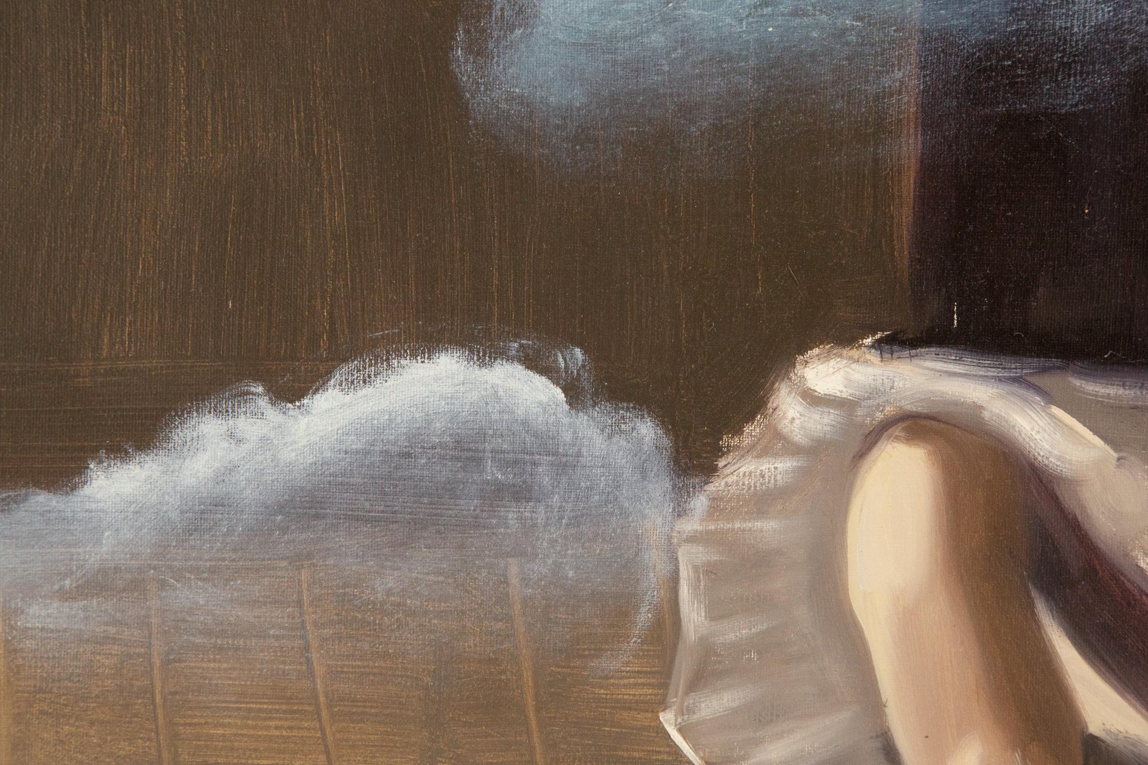 Huang Dongxing, huile sur toile originale « Nuages flottants » en vente 7
