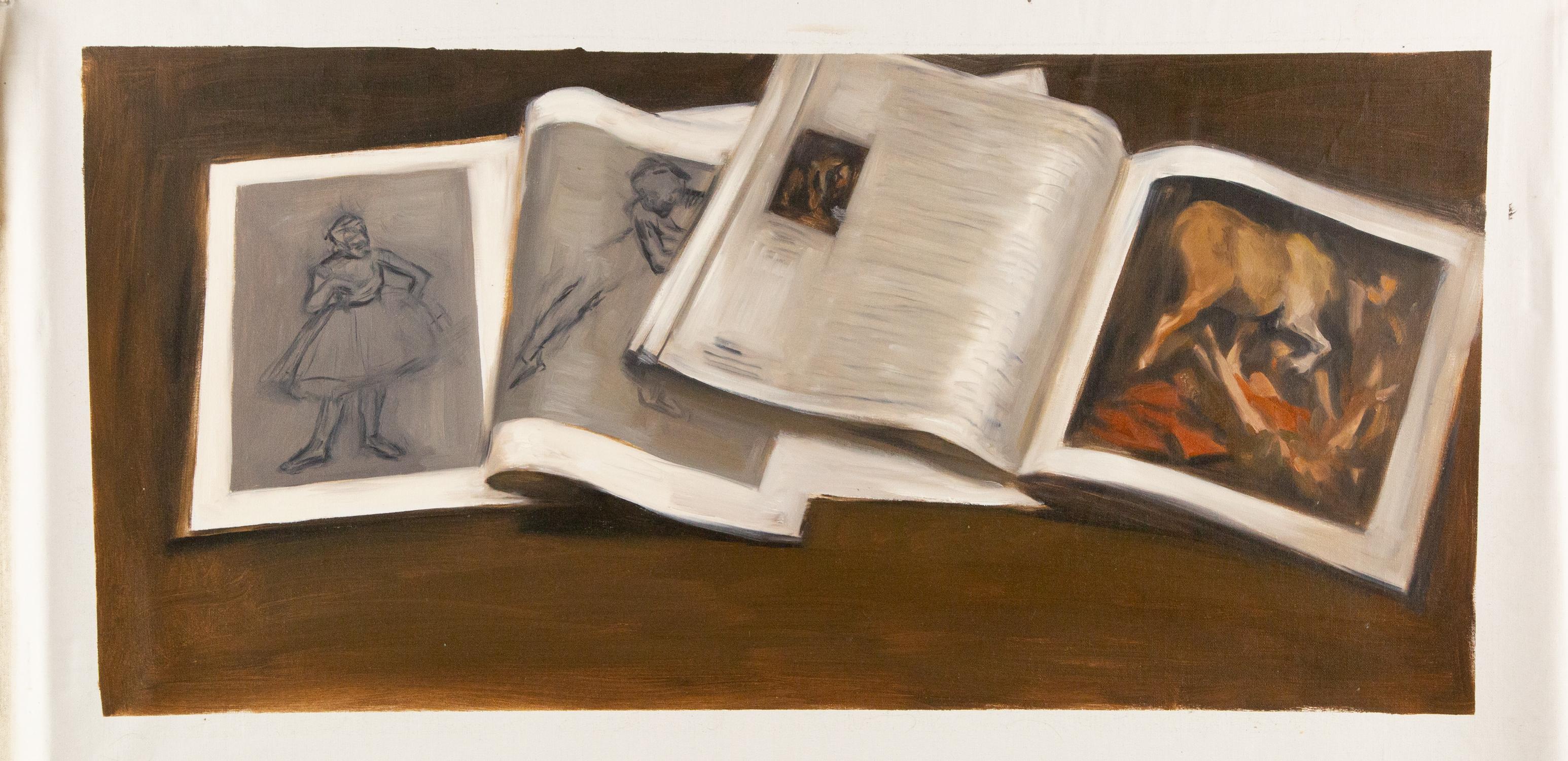 Huang Dongxing Still Life Original Oil On Canvas 