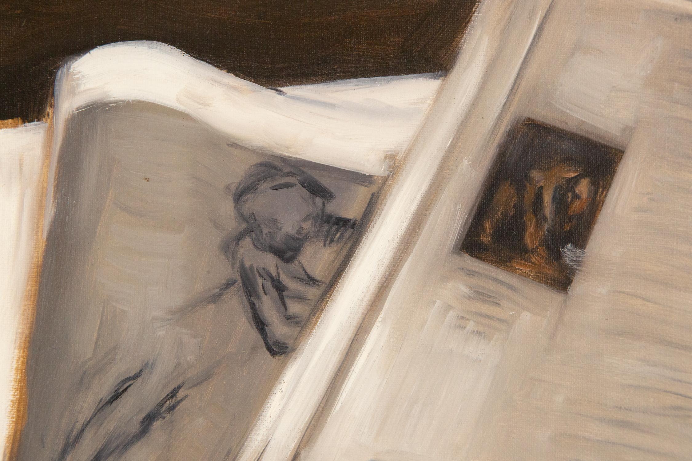 Huang Dongxing Still Life Original Oil On Canvas 