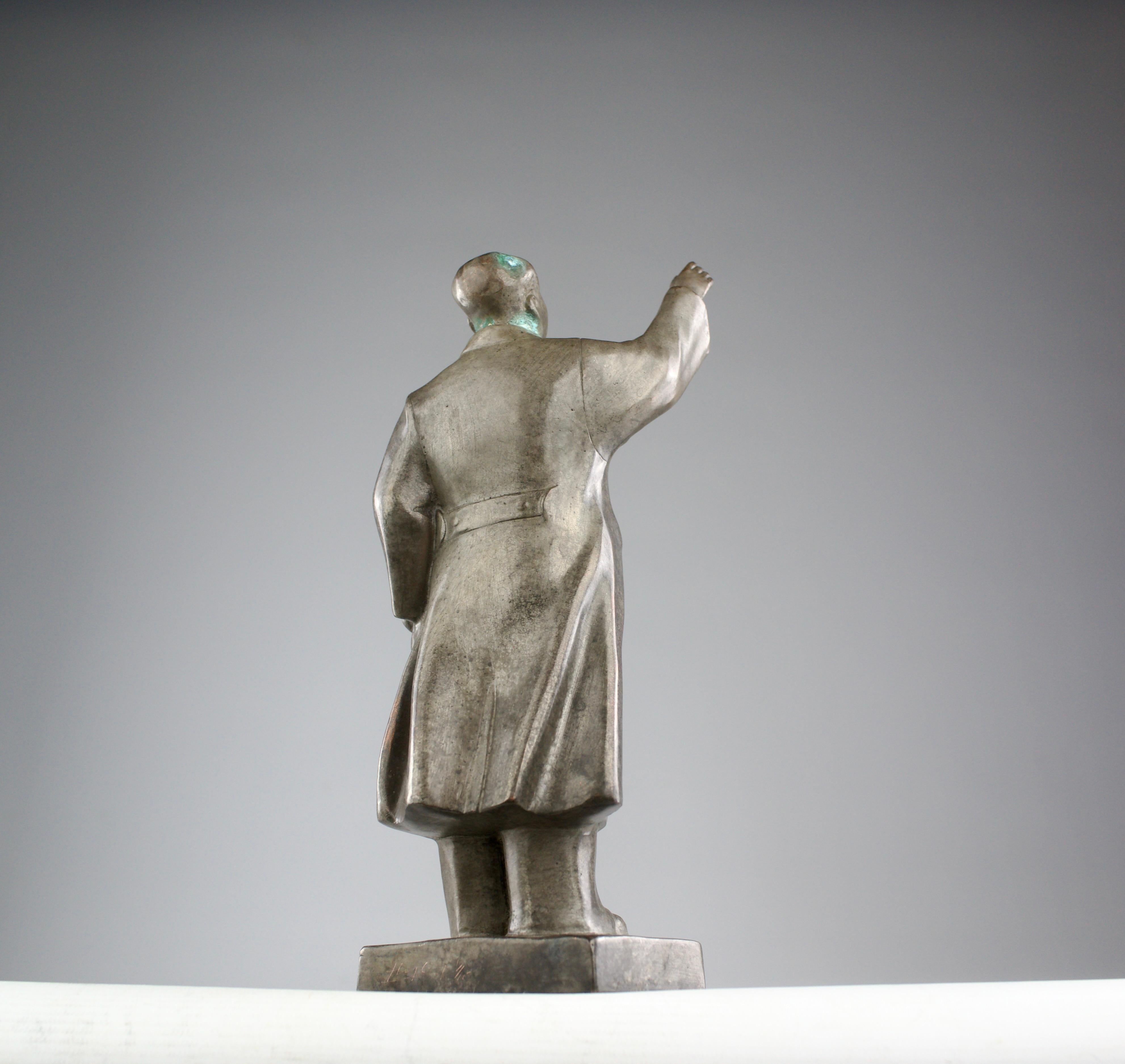 Huang Gang (1961), scultura Mao in metallo, anni 2000 In condizioni buone in vendita a PARIS, FR