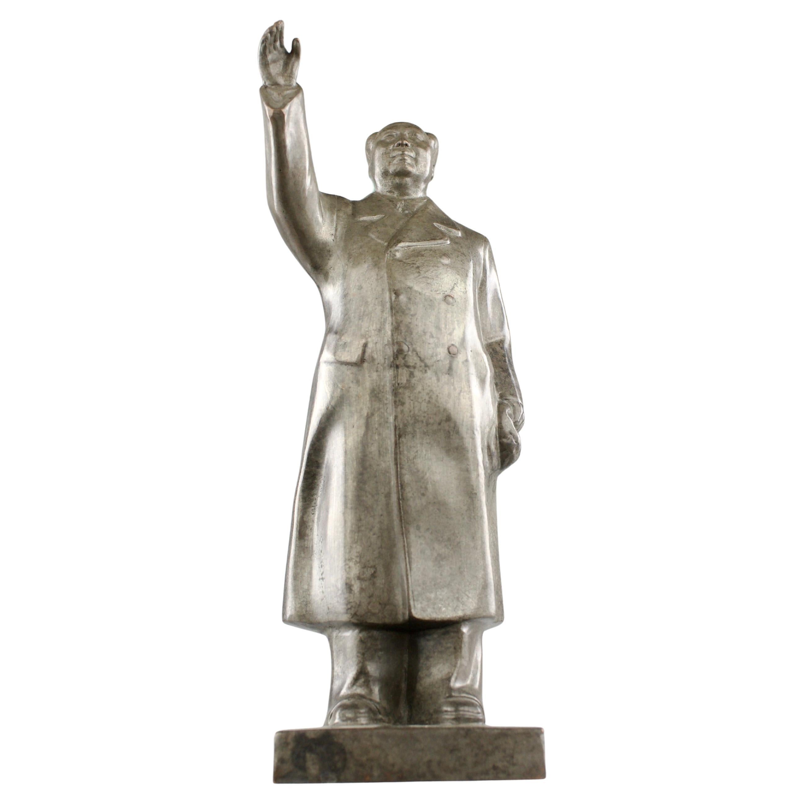Huang Gang (1961), sculpture Mao en métal, années 2000