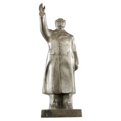 Huang Gang (1961), sculpture Mao en métal, années 2000